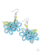 Load image into Gallery viewer, Beaded Blooms - Blue