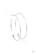 Load image into Gallery viewer, Very Curvaceous - Silver Hoops